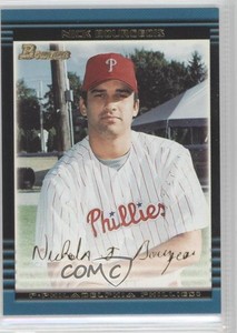 2002 Bowman Draft Gold Nick Bourgeois #BDP24 Rookie RC