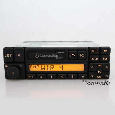 Original Mercedes Special BE1350 Becker Radio A0038203186 Kassettenradio 1-DIN - Bild 1 von 4