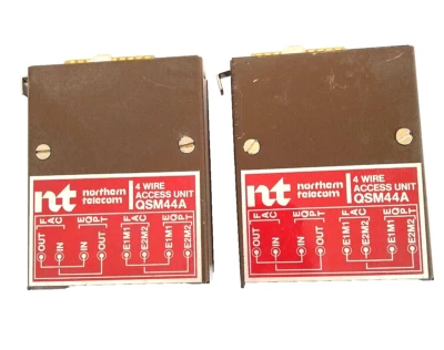 Northern Telecom 4 Wire Access Unit QSM44A (Lot of 2) - Image 1 of 3