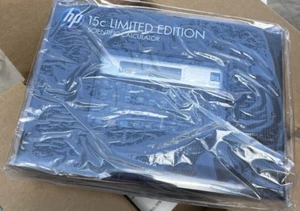 SEALED Hewlett-Packard HP 15C Scientific Calculator Ltd EDITION Manual Case NIB - Picture 1 of 15