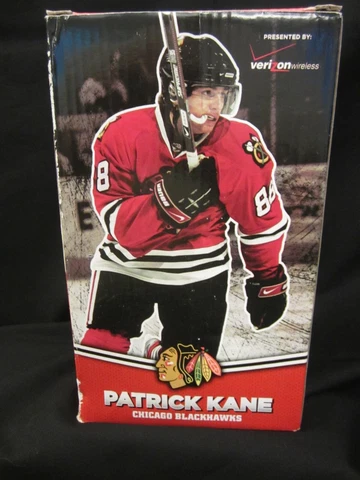 PATRICK KANE Chicago Blackhawks 2009 SGA BOBBLEHEAD w/Mouthpiece NIB SUPER RARE Cover