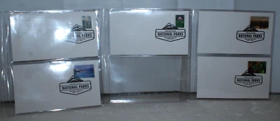 2016 National Parks First Day Issue Covers with Forever Stamps : Lot of 5 - Image 1 of 4