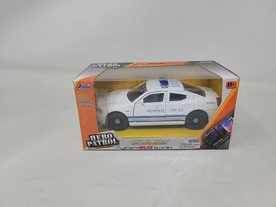 JADA 1:32 HERO PATROL MEMPHIS POLICE DEPARTMENT 2010 DODGE CHARGER NIB #24702 - Image 1 of 4