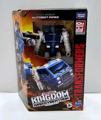 Transformers Kingdom War For Cybertron Trilogy Autobot Pipes Collectible Toys - Image 1 of 4