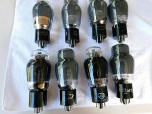 6L6G Power Tubes x 8, gebraucht, getestet stark, garantiert, Cinch, Sylvania, Brimar - Bild 1 von 1