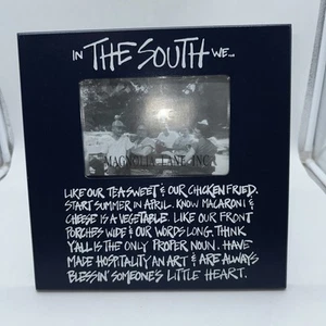 IN THE SOUTH WE Frame Family Picture Magnolia Lane Heritage Southern Decor - Picture 1 of 11