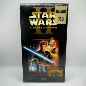 Star Wars: Episode II 2 - Attack Of The Clones VHS 2002 Special Edition Sealed - Picture 1 of 11