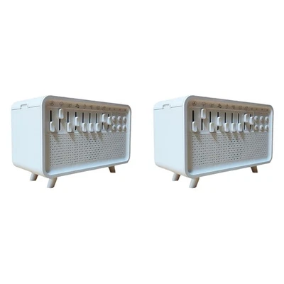 2X White Noise Machine Diffuser Air  Diffuser Humidifier with 8 White Noise4883 - Image 1 of 4