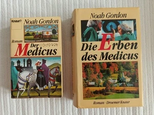 2x German Books: Der Medicus + Die Erben des Medicus (Noah Gordon) - Picture 1 of 1