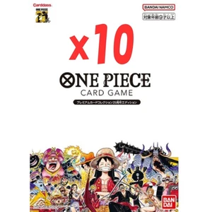 Juego de Cartas ONE PIECE Colección Premium 25 Aniversario OPCG Japonés 10 Piezas - Imagen 1 de 1