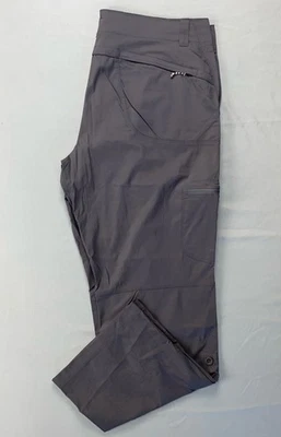 LL Bean 'Vista Trekking' Stretch Nylon Cargo Hiking Pants in Granite. Women's 18 - Image 1 of 4