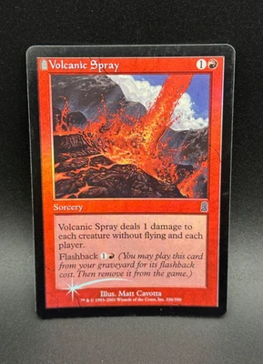 MTG Volcanic Spray U Odyssey #226 FOIL - Image 1 of 2