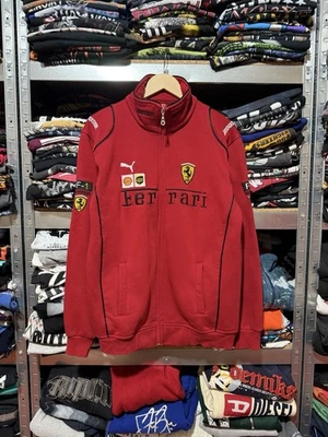 Rare Formula 1 F1 Puma Ferrari Full Zip Red Men’s Jacket Size L Y2K Hype - Image 1 of 4