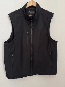 Chaleco RefrigiWear Para Hombres XL Negro Cremallera Completa Bolsillos Excelente Ropa de Trabajo Exterior - Imagen 1 de 7