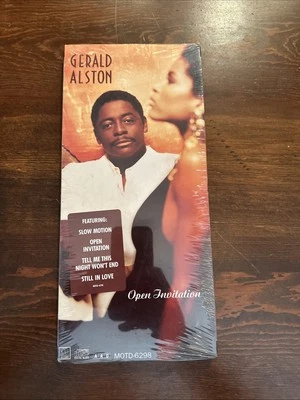 Gerald Alston Open Invitation - CD - BRAND NEW/STILL SEALED In Box - Image 1 of 4