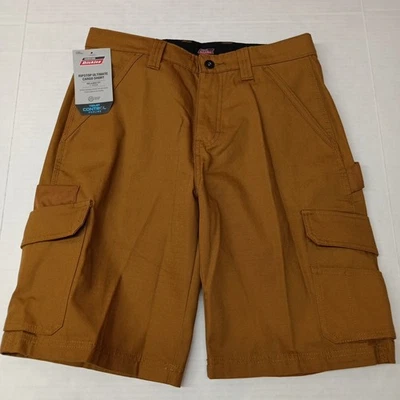Pantalones Cortos Carga Genuinos Dickies Ultimate Ripstop Para Hombre Talla 30 Marrón Calce Relajado Foto 1 de 4