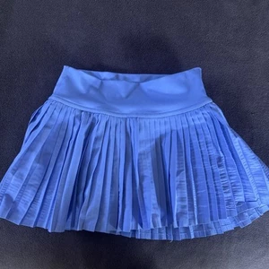 iscream purple pleated girls skirt, size large 14, with built-in shorts - Picture 1 of 4