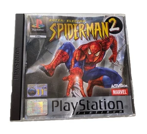 Spiderman 2 PS1 Spiderman Enter Electro Platinum Completo BARATO - Imagen 1 de 14