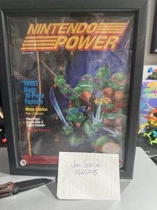 Nintendo Power Magazine Vol 6 May / June 1989 TMNT Rare COMPLETE + POSTER READ - Picture 1 of 3