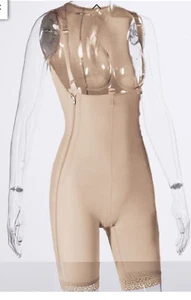 NEW! Rainey WH-SZC-AL Women's High Back Side Zipper Closure Mid Thigh Leg XL - Picture 1 of 3