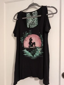 Disney Shirt womens Small The Little Mermaid Hot Topic NWT - Picture 1 of 10