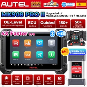 Autel MaxiSys MK908PII OBD2 Diagnóstico Programación ECU J2534 Superior MS908S - Imagen 1 de 12
