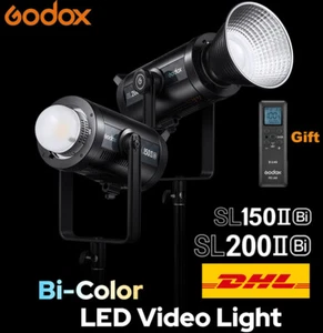 Godox SL150IIBi SL200IIBi SL150II SL200II LED Video Light for Photography Studio - Picture 1 of 7