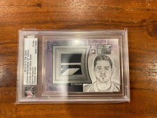 Devin Setoguchi 12/13 ITG Ultimate Art & Glove Silver. 1/1 Hand-Drawn Image