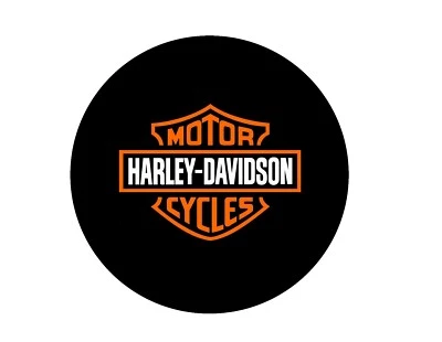 KLEINER HARLEY DAVIDSON AUFKLEBER STICKER AUTOAUFKLEBER RUND 9,5c SCHWARZ HANDY - Bild 1 von 4
