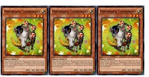 Yugioh- 3X Performapal Thunderhino - Common - 1st Edition - CROS-EN096 - NM - Picture 1 of 1