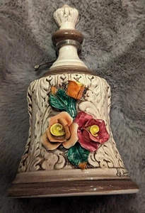 Vintage Signed Capodimonte Ceramic Bell From Italy - Picture 1 of 7