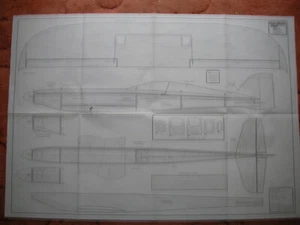 Q&EFI Plans of the Nemesis-NXT a semi scale model 31" wingspan - Picture 1 of 1