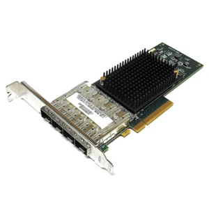 IBM 2CE4 Quad-Port 10GbE PCIe x8 3.0 Server Adapter for Power8 System 00RX853 FP - Picture 1 of 3
