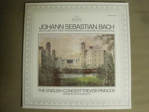 BACH / ENGLISH CONCERT / TREVOR PINNOCK BWV 1069 BWV 1050 LP ARCHIV 2533 440 NM - Picture 1 of 6