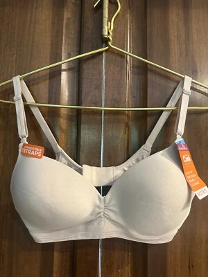 Warner's Play It Cool Bra 34C Tan Wireless Lift NWT Convertible #3281A Stretch - Image 1 of 4