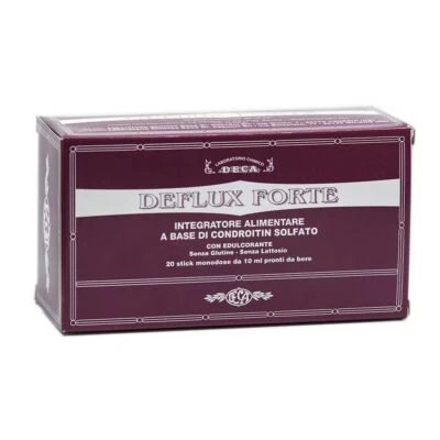 Deca Laboratorio Chimico Deflux Forte Integratore, 20 Stick da 10ml