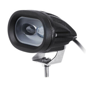 20W 6D Lens Lamp Motorcycle Modified Spotlight LED Floodlight White Work Light
