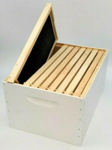 Fully assembled and Painted 8 Frame Deep Hive Assembled Frames - Picture 1 of 1