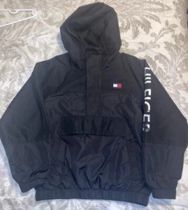 Giacche Tommy Hilfiger tasca frontale mezza cerniera bambino taglia S 6/7 - Foto 1 di 7