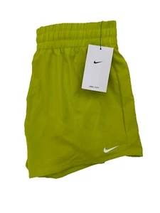 Nike One Girl's Dri-Fit High-Waisted Lined Training Shorts Youth XL Green DX4967 - Picture 1 of 7