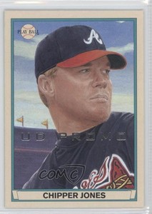 2003 Upper Deck Play Ball UD Promo Chipper Jones #7 HOF