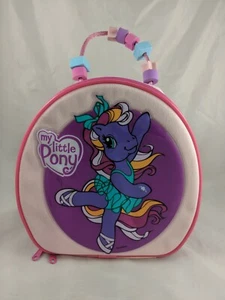 Estuche de almacenamiento Hasbro My Little Pony almuerzo 9 pulgadas 2005 Jakks - Imagen 1 de 10