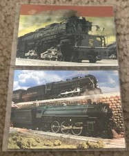 1999 Lionel Legendary Trains #PR1 & PR2 Cards NRMT/MT