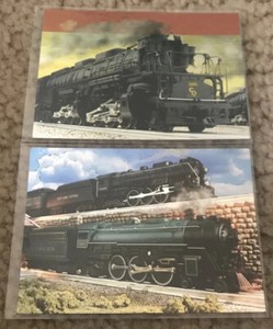 1999 Lionel Legendary Trains #PR1 & PR2 Cards NRMT/MT