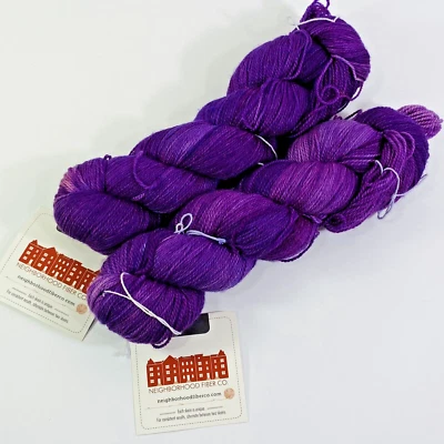 Neighborhood Fiber Co CAPITAL LUXURY LACE Wool Cashmere Nylon 2 x TRUXTON CIRCLE - Image 1 of 4