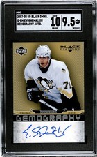Evgeni Malkin SGC 10/9.5 Auto 2007-08 Upper Deck Black Diamond Gemography