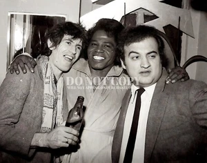 Keith Richards, James Brown, John Belushi Photograph 8 X 10 - Poster Art Print - Picture 1 of 1