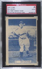 1975 All Time New York Yankee Team Blue Bill Dickey SGC Authentic Authentic HOF