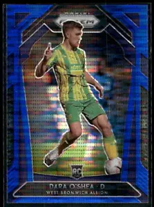 2020-21 Panini Prizm Premier League #258 Dara O'Shea Blue Pulsar Prizm - Foto 1 di 2