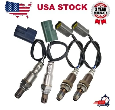 Up+Down O2 Oxygen Sensors for Nissan Frontier 4.0L V6 2008 2009 2010 Pathfinder - Image 1 of 4